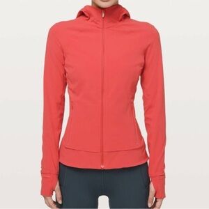 Lululemon Dash Into Dusk Jacket Poppy Coral Size 2
